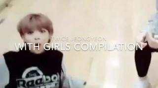 JEONGYEON정 연 WITH GIRLS COMPILATION