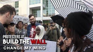 PROTESTER SCREAMS Then Rethinks  Change My Mind  Louder With Crowder