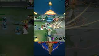 Buset keroyokan gak tu 1 vs 4 #shorts #trending #moba #gameplay