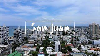 San Juan The Capitol City of Puerto Rico  4K Drone Video