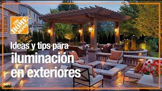 Ideas para iluminación en exteriores  iluminación