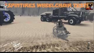 SPINTIRES 2016 Wheelchair Mod Test Rollstuhl