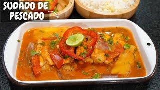Clásico Peruano Sudado de pescado para este frio receta facil y rico  Abelca