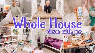 WHOLE HOUSE CLEAN WITH ME  CLEANING MOTIVATION  SUNDAY HOMEMAKING  BECKY MOSS