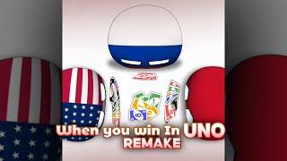 When You Win in UNO - Countryballs Edit  Remake 