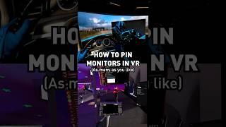 How to pin Monitors in ANY VR game #howto #vr #monitors