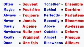 90 Adverbes très utiles en anglais