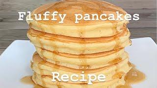 Fluffy pancakes recipe  How to make fluffy pancakes  Happy Home Food