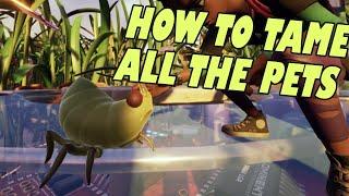 HOW TO TAME ALL THE PETS IN GROUNDED  HOW TO TAME AN APHID IN GROUNDED NEW UPDATE SHROOM AND DOOM