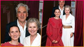 Imelda Staunton is supported by her husband Jim Carter and her Bridgerton actress daughter Bessie