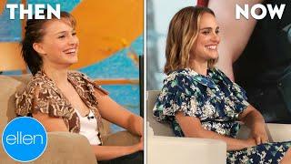 Then and Now Natalie Portmans First and Last Appearances on The Ellen Show