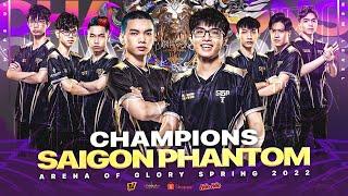 CHUNG KẾT SAIGON PHANTOM HUỶ DIỆT V GAMING KHẲNG ĐỊNH VỊ THẾ NHÀ VÔ ĐỊCH  ĐTDV MÙA XUÂN 2022