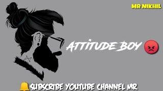 Boys Attitude shayari Status  Attitude WhatsApp Status Video 2020  Attitude Status  shayari