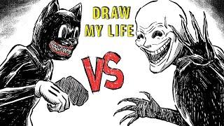 Cartoon Cat VS Trollge  Draw My life
