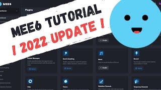 2022 UPDATE  Mee6 TUTORIAL  How to use and operate  BASICS