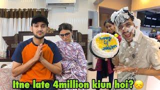 Finally 4 million ki celebration karli  is journey mai mere sath kiya kia howa? 