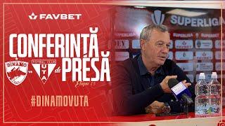 #DinamovUTA   Conferința de presă susținută de Mircea Rednic