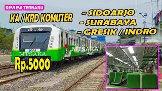 KRD SIDOARJO INDRO  KERETA API SIDOARJO - SURABAYA - GRESIK