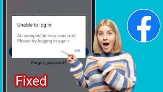 Perbaiki Masalah Facebook Tidak Bisa Login 2024  Terjadi Kesalahan yang tidak terduga 
