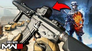 Inspired HK416MK18 Mod 1 from Battlefield 3 Cover Art - Modern Warfare 3 Multiplayer Gameplay