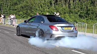 Sportscars Accelerating LOUD M3 G-Power RS7 MTM C63 BURNOUT E60 M5 V10 RS6 Techart GT Street R