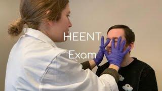 ASMR Medical Exam — Checking Head Neck Eyes Ears & Throat