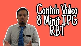 Contoh Video 8 Minit IPG 2020 - Opsyen Reka Bentuk Teknologi RBT