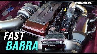 A Ford Cortina with a Ford Barra turbo  fullBOOST