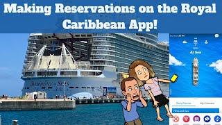 How to use the Royal Caribbean app 2022