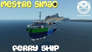 My Latest Advanced Ship In Stormworks  The Mestre Simao Ferry Boat