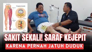 MCO ARIF - SAKIT SEKALI SARAF KEJEPIT KARENA PERNAH JATUH DUDUK