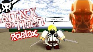 HOW TO PLAY ▼ Attack On Titan Downfall ROBLOX ▼ Tutorial ▼