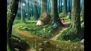 My Neighbor Totoro by Joe Hisaishi repeat 1 hour music