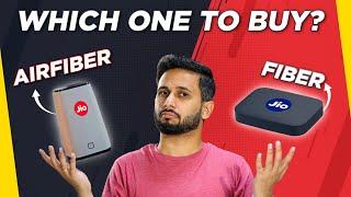 Jio AirFiber vs Jio Fiber Price plans speed and other details  Which one to get?