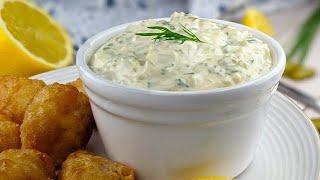 Tartar sauce simple and delicious How to make tartar sauce quickly
