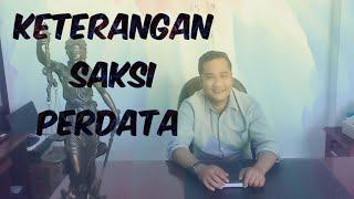 ‼️Keterangan Saksi sidang Perdata‼️