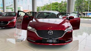 New 2023 Mazda 6 Red Color - Superor Quality Sedan  Interior & Exterior Details   Keari Auto 