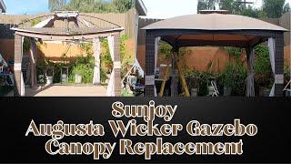 Say Goodbye to Your Old Gazebo Replace the Sunjoy Augusta Canopy