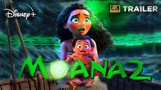 Moana 2 2024  MOANA and BABY  Teaser Trailer Concept Animated Disney Movie