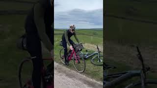 Matt Stephens and Phoebe Sneddon BTS Gravel Bikepacking