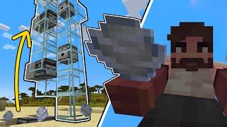 Wind Charge Powered Player Elevator  Minecraft Snapshot 24w06a