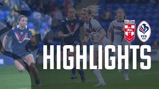 Highlights  England Women vs France  Mid-Season International