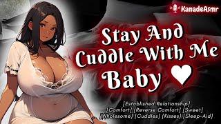 Lazy Morning Cuddles With Your Chubby Girlfriend F4M Comfort Sleep-aid ASMR Roleplay