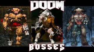 All Bosses of DOOM 1993 - 2020