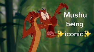 Mushu being iconic for about six minutes straight