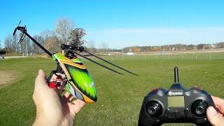 Eachine E130 Beginners Altitude Hold Helicopter Flight Test Review