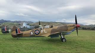 Spitfire Mk IX Startup