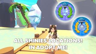 ALL SHINIES LOCATIONS IN ADOPT ME ROBLOX THE GAMES