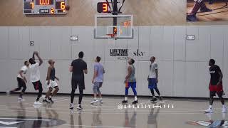 Victor Oladipo & James Harden Go Off During NBA Summer Pickup Game