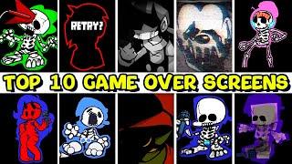 Top 10 Game Over Screens #2 - Friday Night Funkin